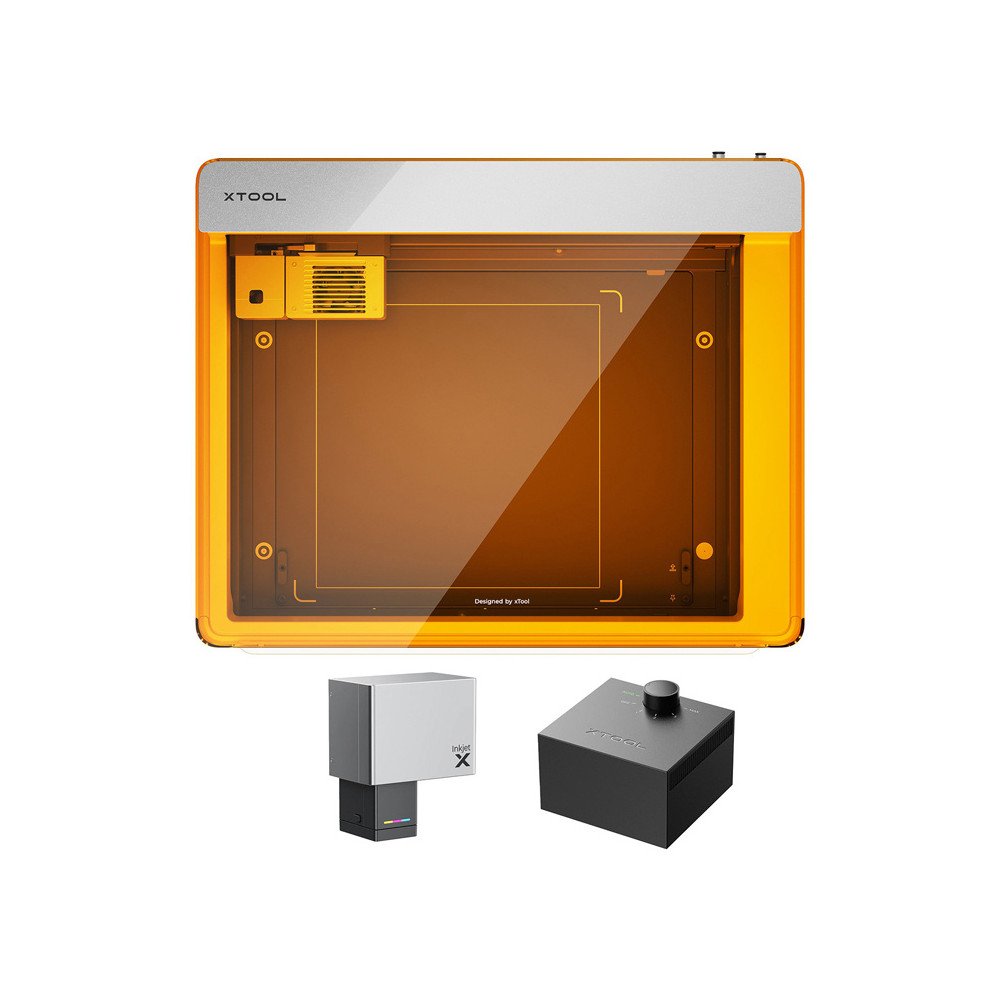 XTOOL M1 Ultra 20 W cetri viena lazergravetajs Deluxe komplekts V1.0