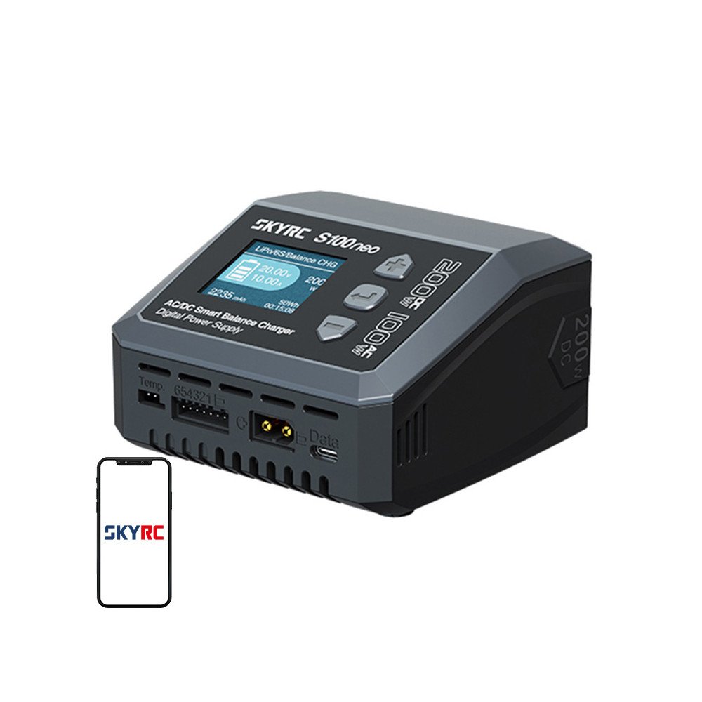 SkyRC S100neo AC/DC viedais ladetajs