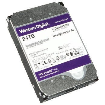HDD DVR-ile HDD-WD240PURP 24TB 24/7 WESTERN DIGITAL