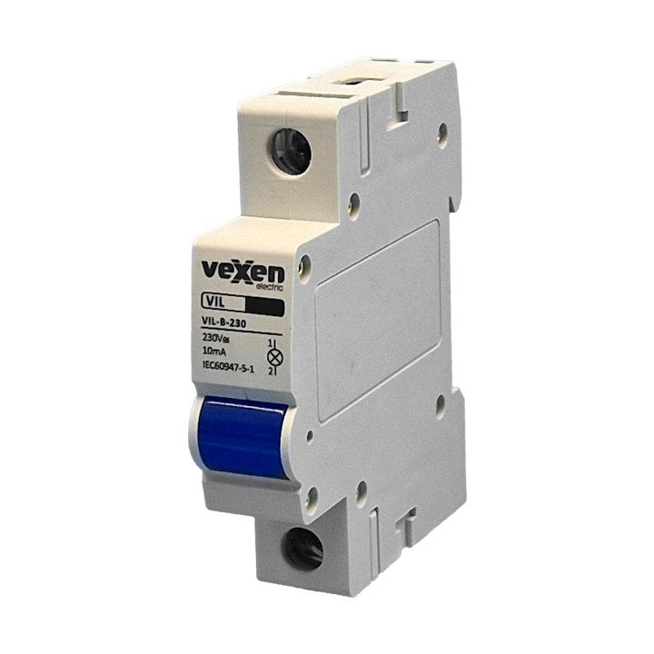 VIL-Blue 230V AC/DC modular LED indication