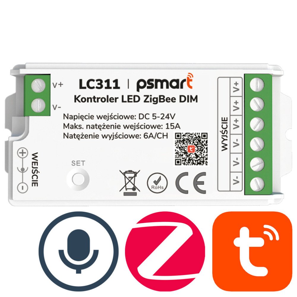 - PSMART LED DIM 524 , 15 , PX ZigBee TUYA