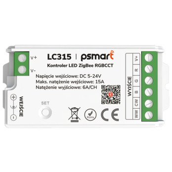 PSMART LED-kontroller RGBCCT 5-24V 15A seeria PX ZigBee TUYA