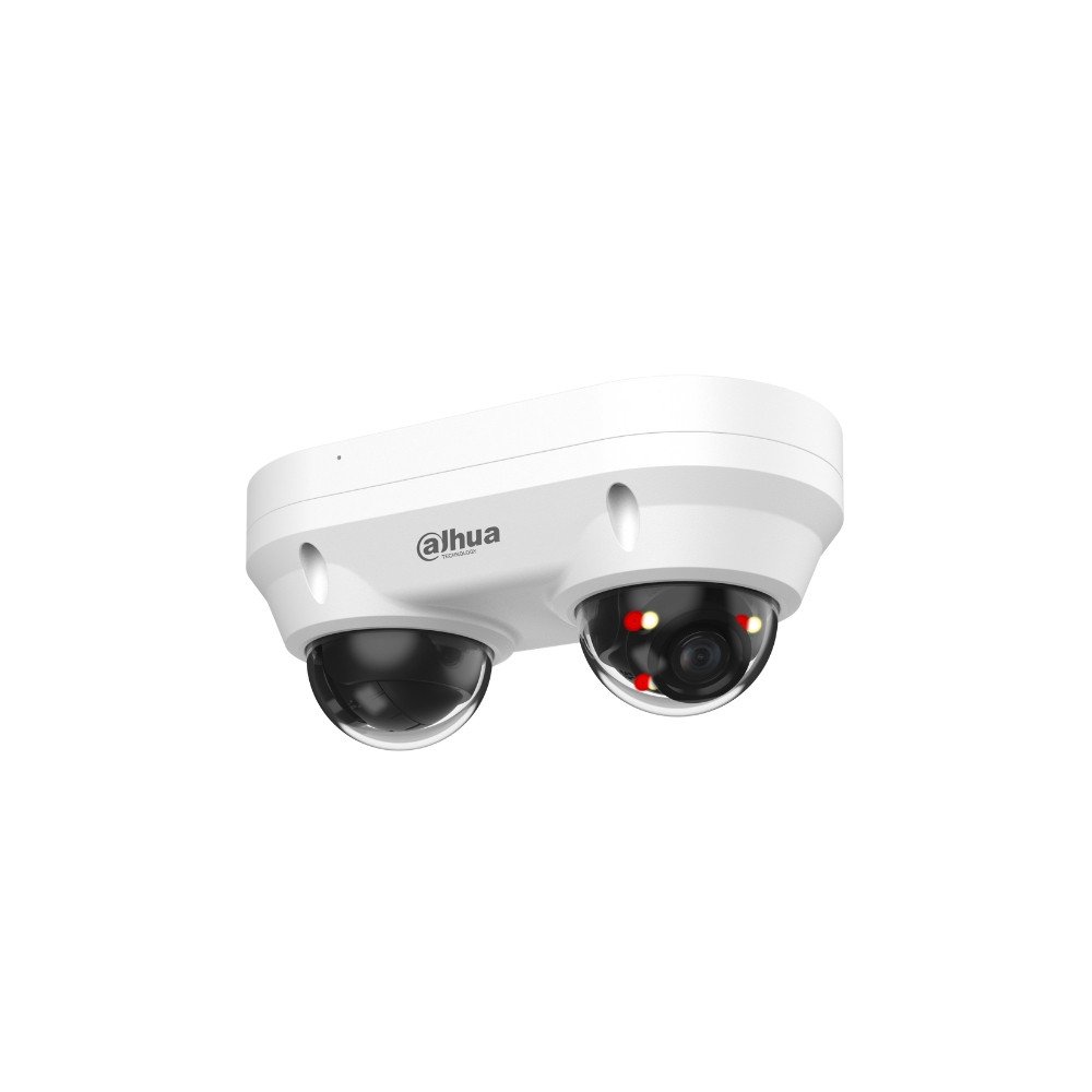 DVIGUBA IP VANDALUI ATPAZINTI KAMEROS IPC-HDBW2449F-AS-E2-IL-0280B WizSense Smart Dual Light 2 X 4 Mpx 2 X 2,8 mm DAHUA