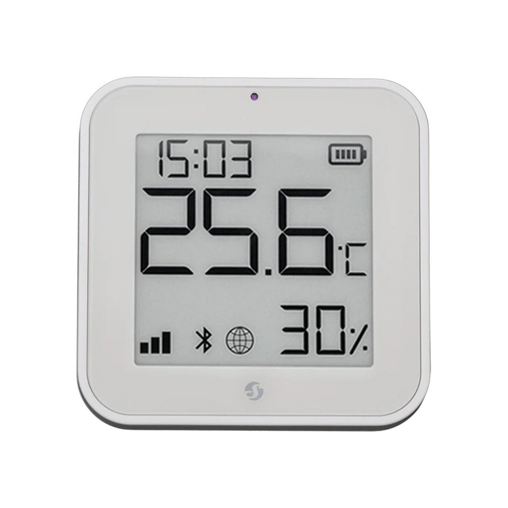 ZigBee Shelly BLU H&T ZB temperaturos ir dregmes jutiklis (baltas)