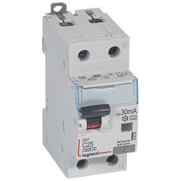 RCBO - DX 6000 -10 kA -1P+N-230 V -25 A -30 mA -A type -N right hand