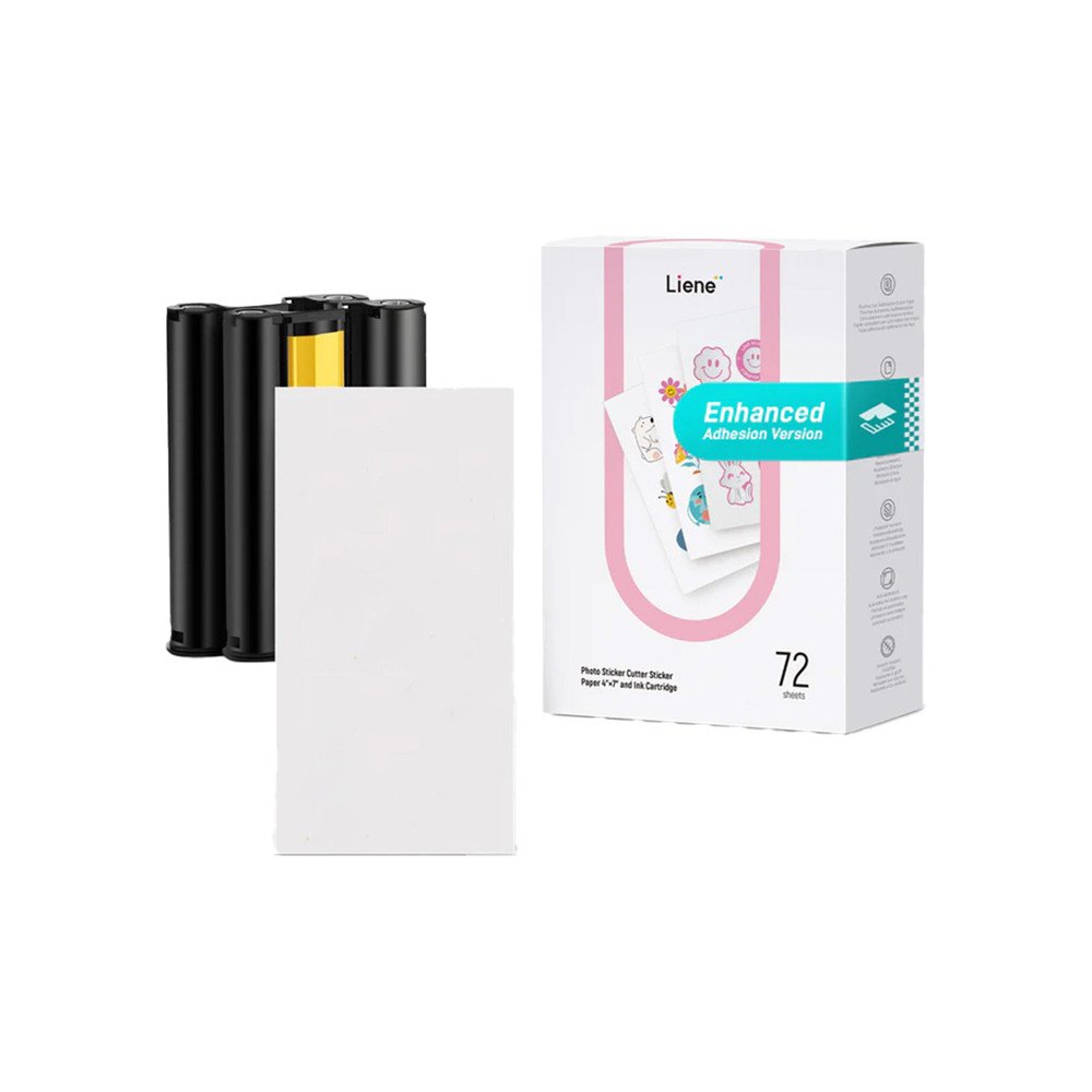 Liene PixCut printer paper, 4x7", 72 sheets