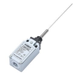 LSM106A limit switch 1NO/1NC in metal housing IP65 with metal cat's whisker