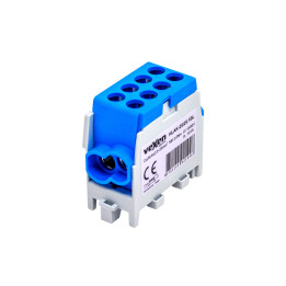 HLAK gnybtas Al/CU 2x25-2x25mm - mėlynas