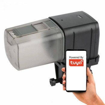 TUYA WiFi zivju baribas dozators