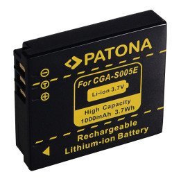Panasonic CGA-S005 1000mAh Li-Ion Battery (Patona)