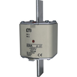 Saugiklio jungtis, NH3 gG 400A/690V