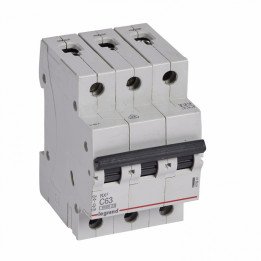 Автоматический выключатель Legrand RX3 3P 63A C