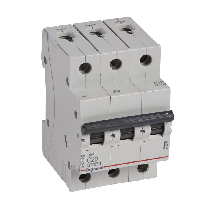 Автоматический выключатель Legrand RX3 3P 20A C