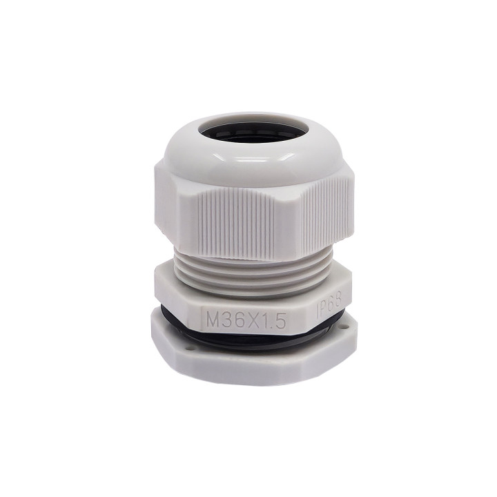 M36 plastic cable gland, IP68, 18-25mm
