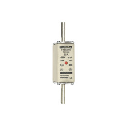 NH fuse-link gG, 500VAC, size 1, 35A double indicator/live tags