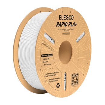 ELEGOO Rapid PLA+ Filament (White)