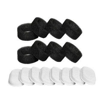 Suodattimet Rojecon alykkaalle suihkulahteelle/ruostumattomasta teraksesta valmistettuun lemmikkijuottimeen (8 kpl)