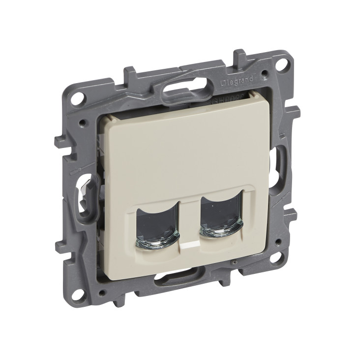 Legrand Niloe RJ45 Cat6 UTP rozete 2x