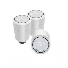 3x Immax NEO viedā termostata galva Zigbee