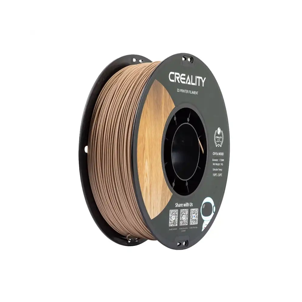 CR-PLA Wood Filament Creality (balta pusis)
