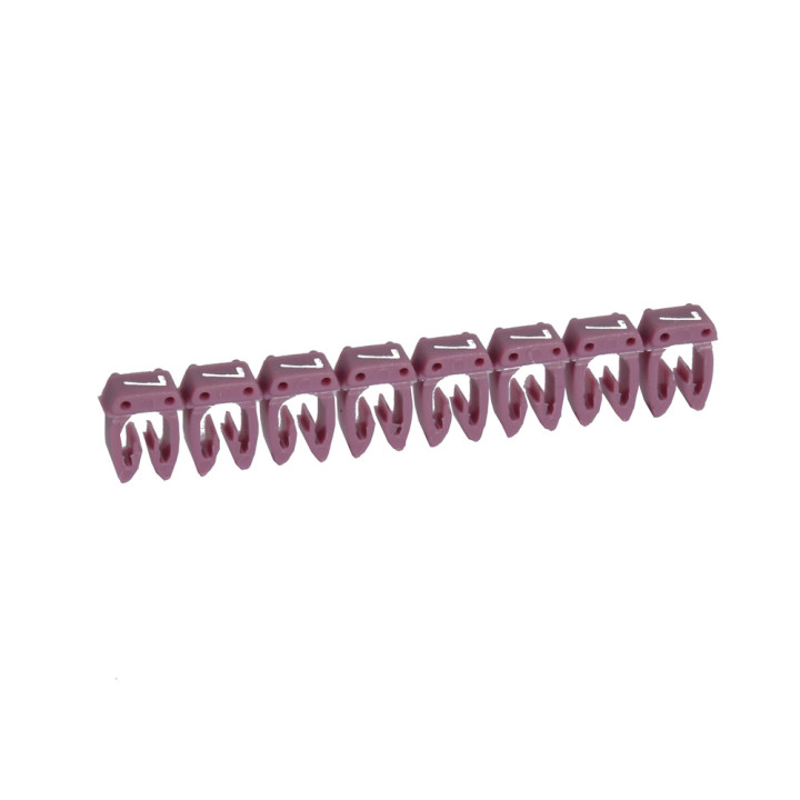 Marker CAB 3 - for wiring 1.5 to 2.5 mm - number 7 - purple