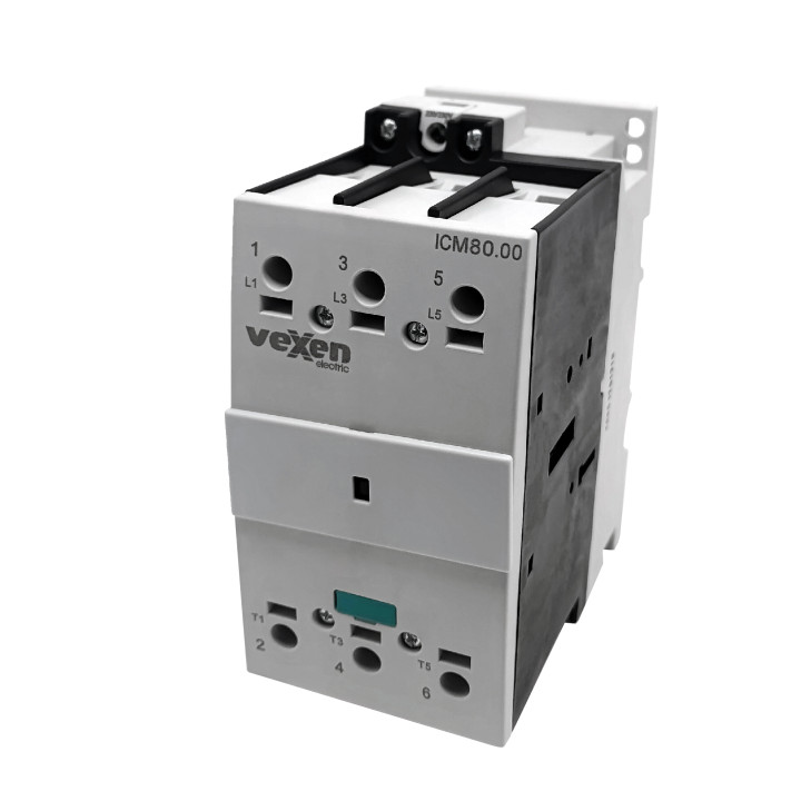 ICM80.00 variklio kontaktorius 80A, 37kW, 3NO, 230VAC