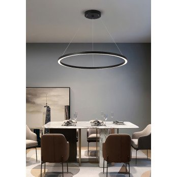 Immax NEO FINO Smart rippvalgusti must 80cm CCT 60W, Zigbee 3.0