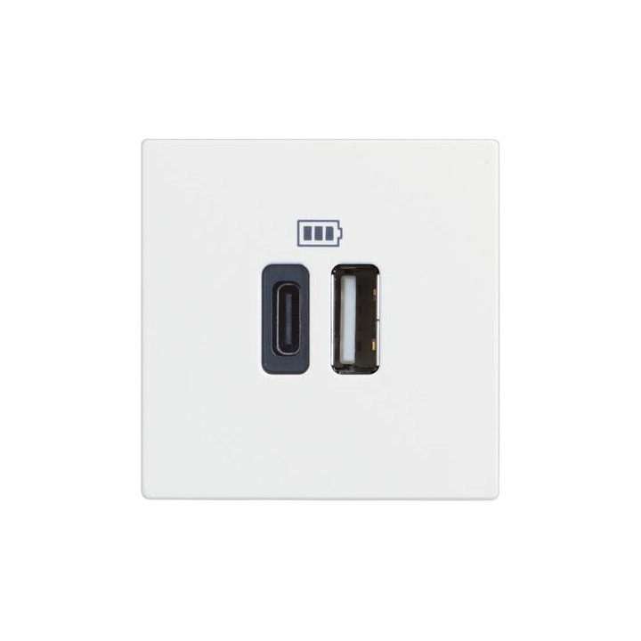 5 Vdc USB-laadija TÜÜPID A ja C