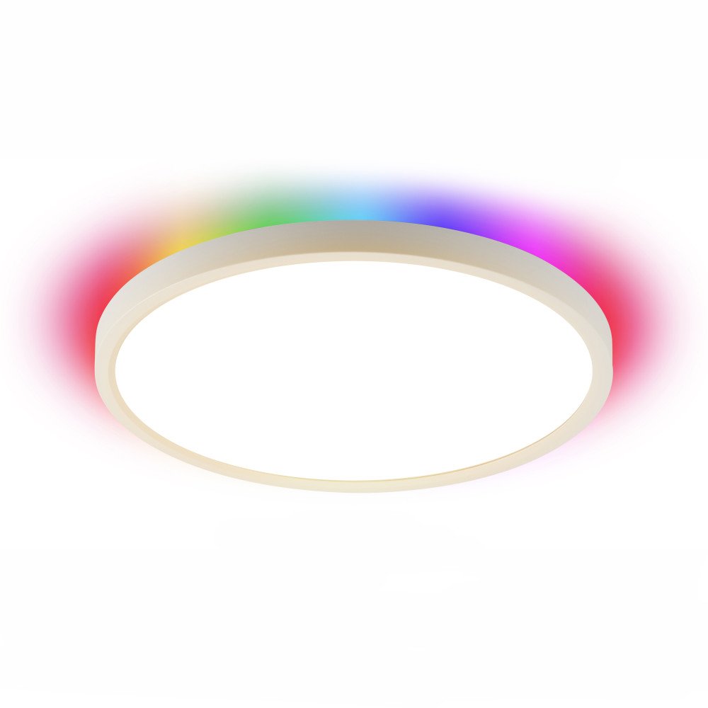 Immax NEO LITE TUDO Smart Ceiling Light RGB backlight 60cm 65W Tuya WiFi Beacon white