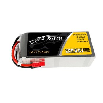 Tattu 22000 22.2 30C 6S1P LiPo AS150+XT150