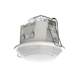 talis M 360 E motion detector, flush mounted, 360 degree, 8m diameter, IP21, 1000W