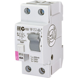 УЗО EFI-2 AC 40A/0,5 (10кА)