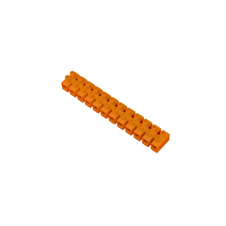 Spaiļu rinda oranža 12x6.0mm2