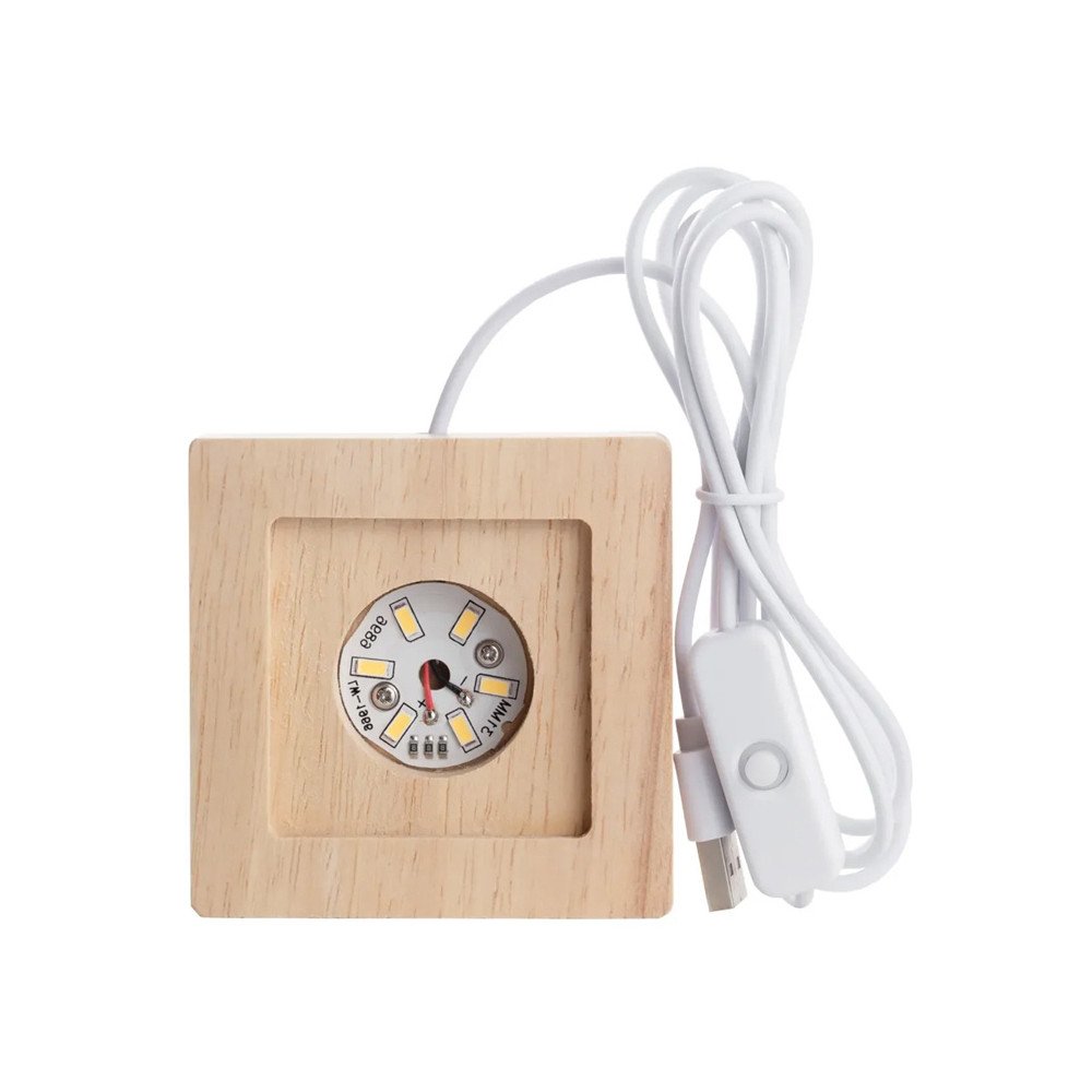 LED base designed to fit the rectangular K9 xTool cube