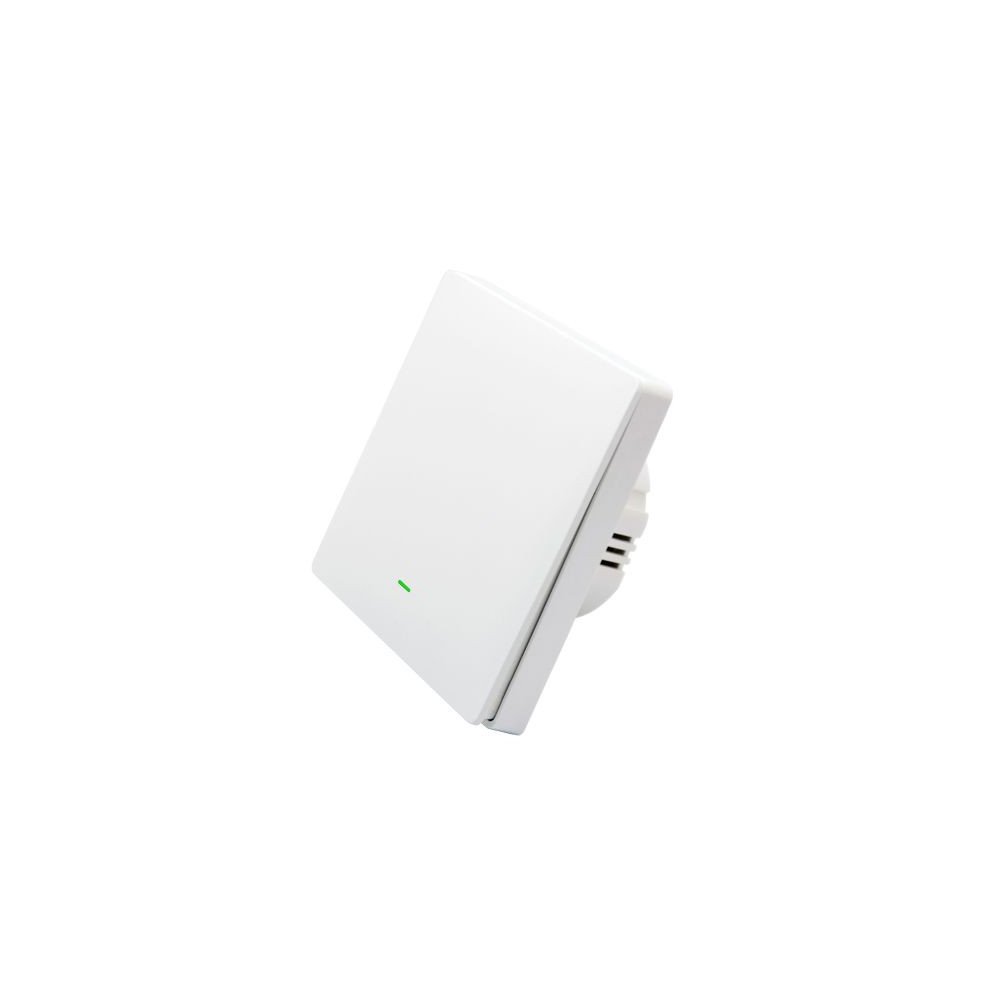 SmartWise B61 UNI Wi-Fi + eWeLink-Remote, 1-osainen alykas seinakytkin, universaali johdotus, fyysinen painike, valkoinen