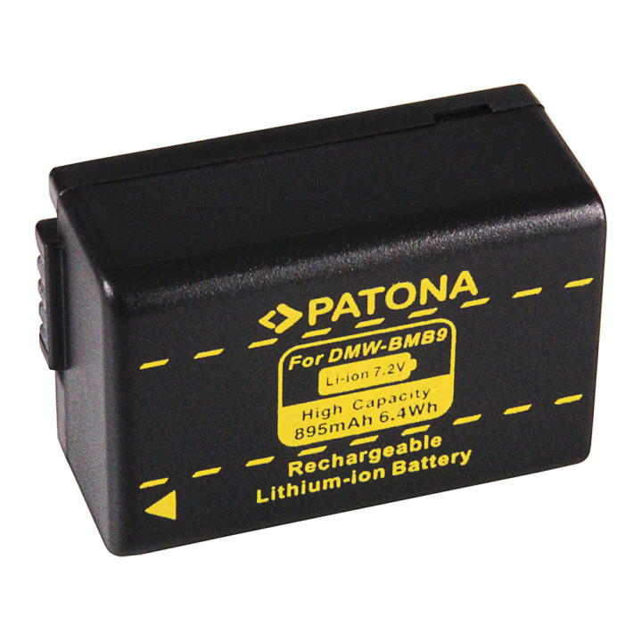 Akumulators Panasonic DMW-BMB9 895mAh Li-Ion