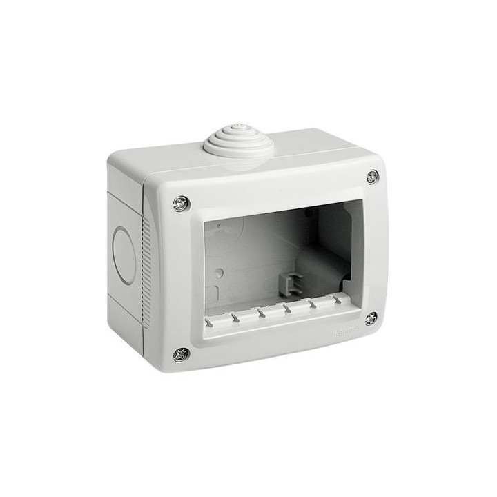 IP40 sieniniai korpusai - 3 moduliai