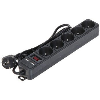TOITEJAOTUSSUSTEEM AK-SP-05U (5 VALJUNDIT + 2 USB) AKYGA