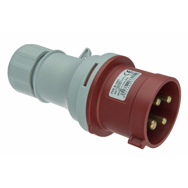 PAWBOL 3P+E 32A IP44 Mobile Plug