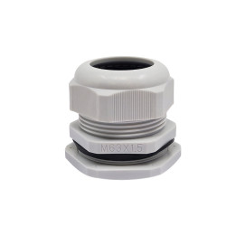 M63 plastikust kaablitihend, IP68, 37-44mm