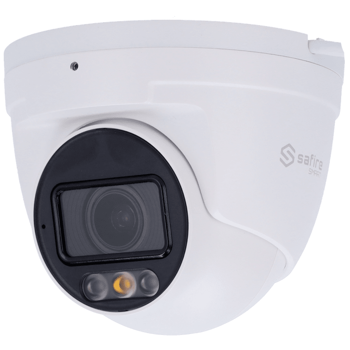 SAFIRE SMART SF-IPT511ZA-8E1-DL 8MP torņa IP kamera ar Wi-Fi, PoE, IP67, duālo apgaismojumu, 2.8~12 mm varifokālo objektīvu, 50 