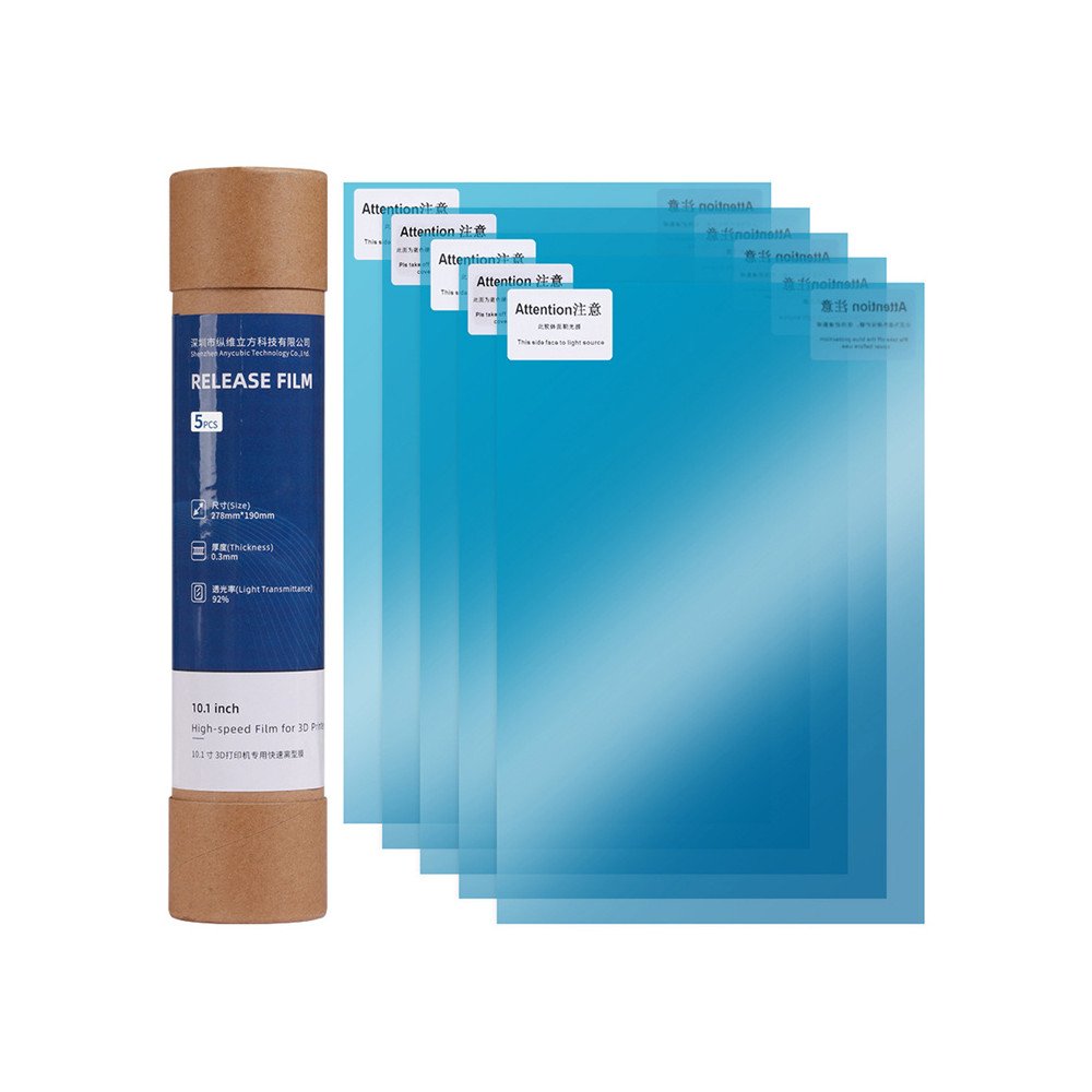 Anycubic Quick-Change FEP Film Photon Mono M5s/M5s Pro/M7 Pro/M7 (10,1 tuumaa/5 arkkia)