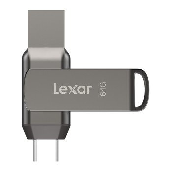 Pendrive Lexar Dual Type-C ja Type-A USB 3.1 64GB
