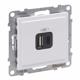Legrand SUNO USB A+C Charger