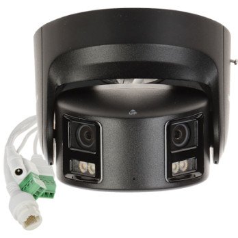IP KAMEROS DS-2CD2387G2P-LSU/SL(4MM)(C)BLACK PANORAMIC ColorVu 7,4 Mpx 2 x 4 mm Hikvision