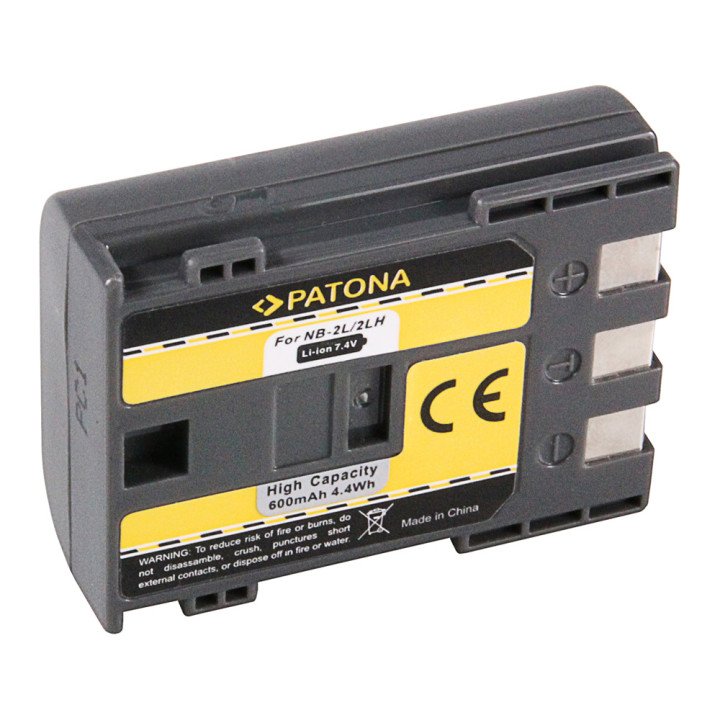Patona PT1002 Battery for Canon NB-2LH 600mAh Li-Ion
