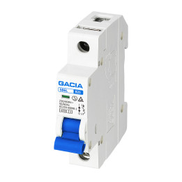 SB6L 1P B25 6kA miniature circuit breaker