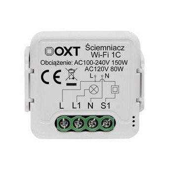 OXT mini himmennysmoduuli 1 piiri WiFi TUYA