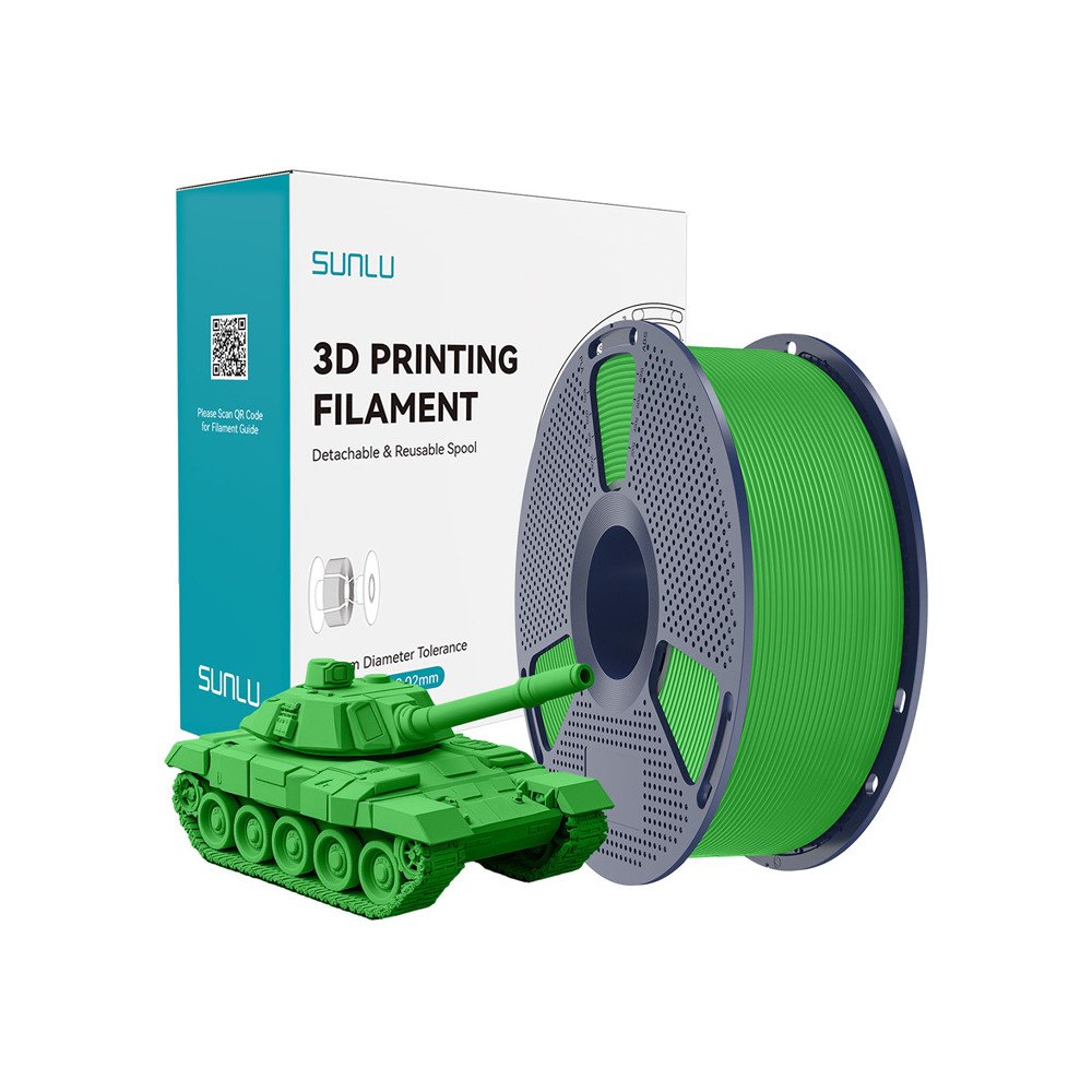 Sunlu PLA+ High-Speed Green kveldiegs