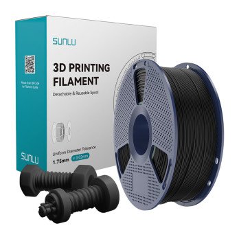 Sunlu kiire ABS-filament (must)